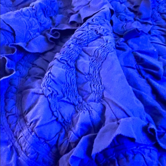 SOLD!!!Anthropologie Rivulets King Quilt Set - Picture 11 of 14